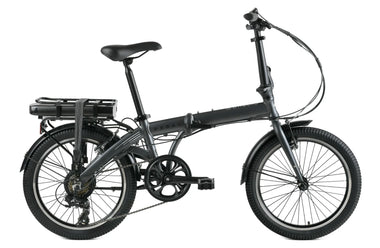 Pedal Dynamo 3 Electric Folding Bike Charcoal