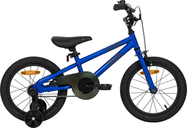 Pedal Buzz Steel 16" Kids Bike Blue/Black