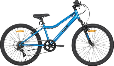 Pedal Roar Steel 24" Kids Bike Blue/Black