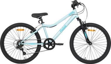 Pedal Roar Steel 24" Kids Bike Turquoise/Blue