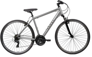 Pedal Raven 3 Hybrid Bike Satin Silver