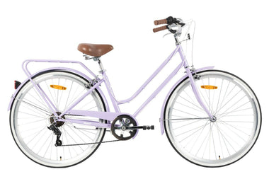 Pedal Uptown Classic Vintage Cruiser Bike Lilac