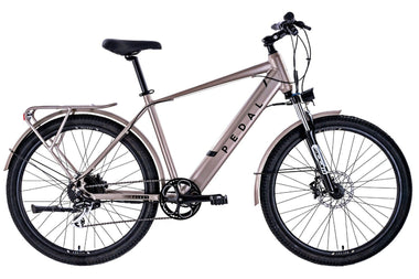 Pedal Galaxy Electric Hybrid Bike Silver