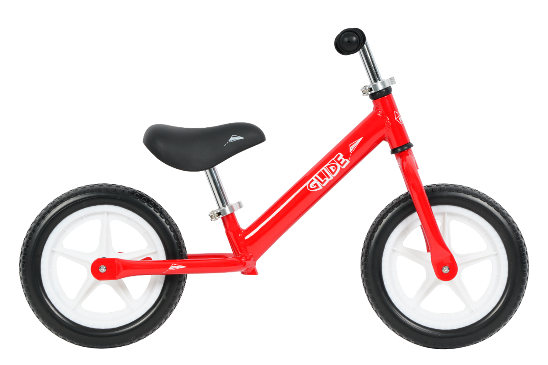 Pedal Glide Alloy 12 Kids Balance Bike Red Pedal Pedal Bikes