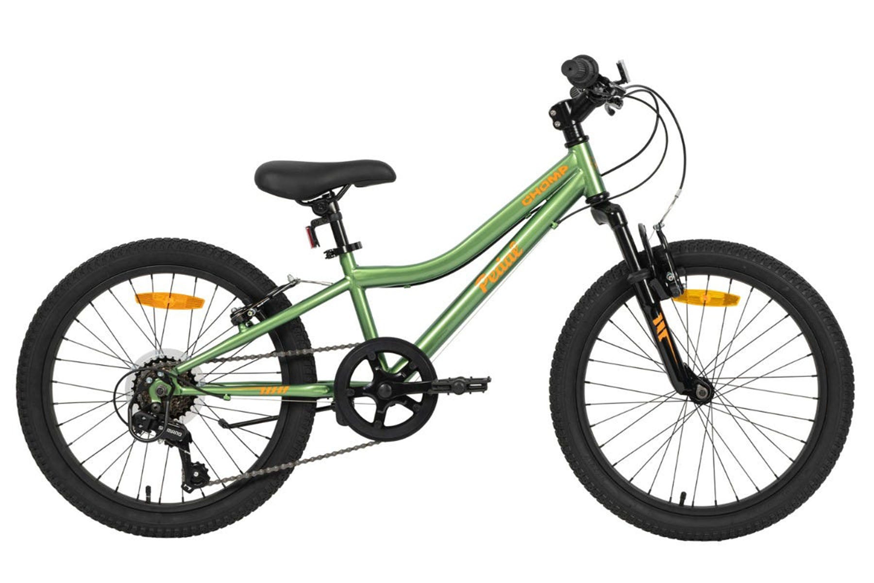 green pedal bike Pedal Chomp 20" Kids Bike Green | Pedal