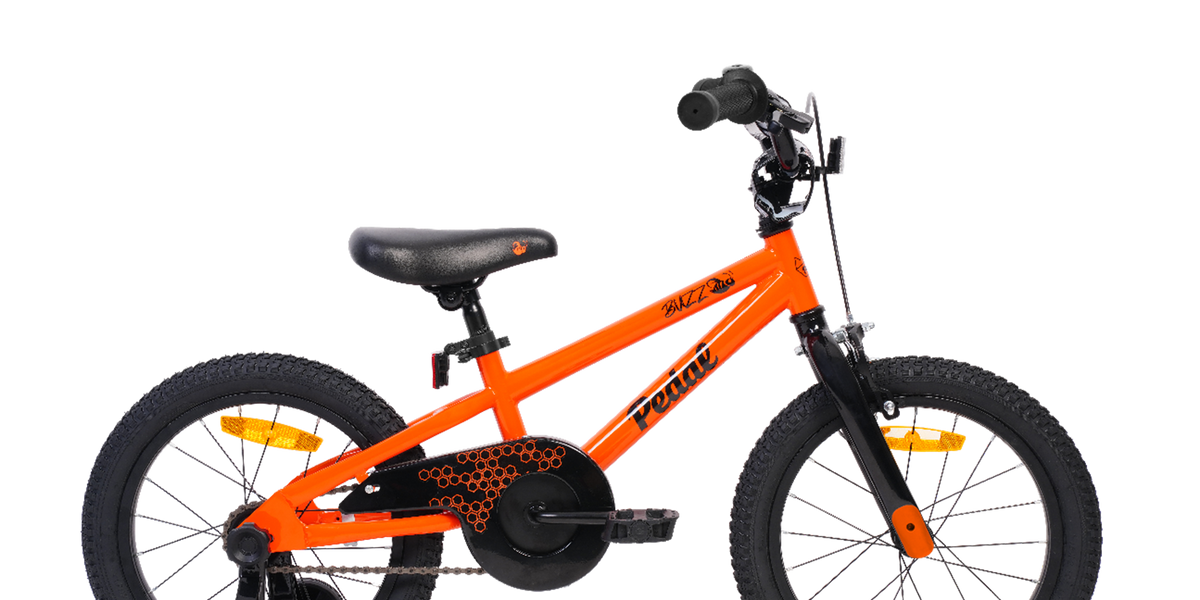 Orange kids bike sale