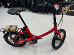 Pedal Derby Electric Folding Bike Red