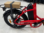 Pedal Derby Electric Folding Bike Red