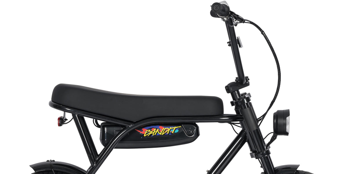 mini pedal bikes Pedal Bandit Mini 14" Electric Fat Tyre Bike Black – Pedal Bikes