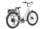 Pedal Comet 3 Disc Electric Hybrid Bike Pearl White