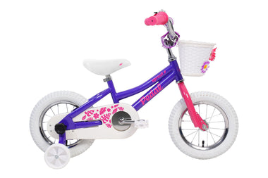 Pedal Sprout Steel Kids Bike Pink/Purple