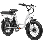 Pedal Brewer Electric Cruiser Bike White 560Wh