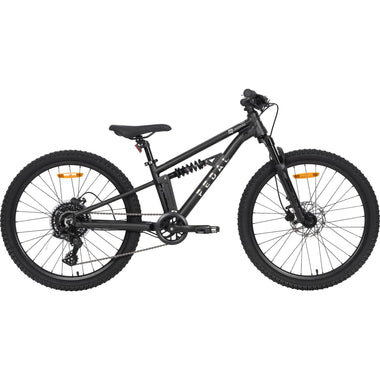 Pedal Jackal DS 24" Kids Dual-Suspension Mountain Bike Cosmic Black