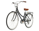 Pedal Uptown DLX Vintage Cruiser Bike Black