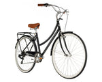 Pedal Uptown DLX Vintage Cruiser Bike Black