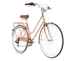 Pedal Uptown Classic Vintage Cruiser Bike Rose Gold