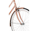 Pedal Uptown Classic Vintage Cruiser Bike Rose Gold