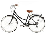 Pedal Uptown DLX Vintage Cruiser Bike Black