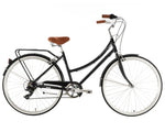 Pedal Uptown DLX Vintage Cruiser Bike Black