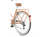 Pedal Uptown Classic Vintage Cruiser Bike Rose Gold