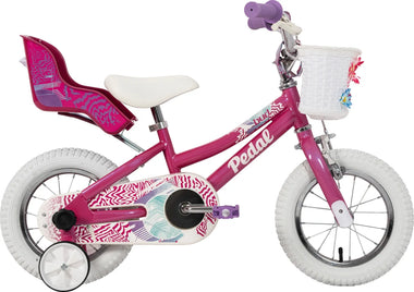 Pedal Bud Girls Bike 12" Pink