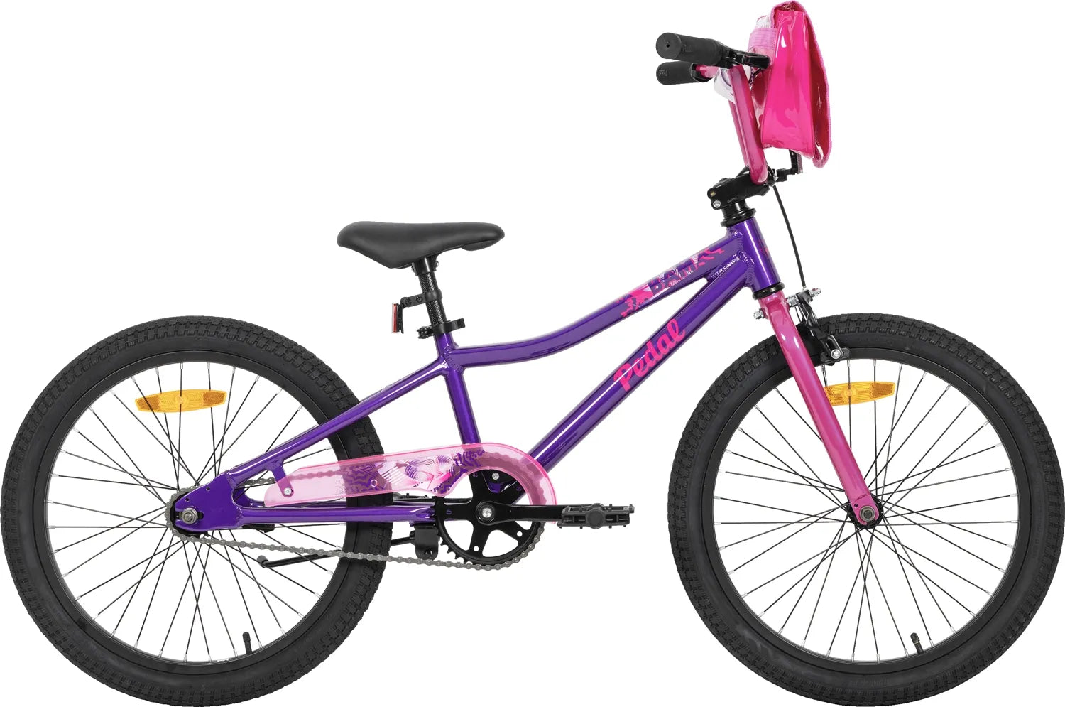 Kids bike purple sales