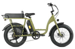 Pedal Brewer Electric Cruiser Bike Green 540Wh