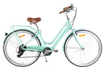 Pedal Uptown SL Electric Vintage Cruiser Bike 7-Speed Mint Green