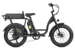 Pedal Brewer Electric Cruiser Bike Black 468Wh