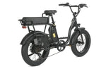 Pedal Brewer Electric Cruiser Bike Black 468Wh