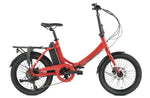 Pedal Derby Electric Folding Bike Red