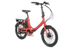 Pedal Derby Electric Folding Bike Red