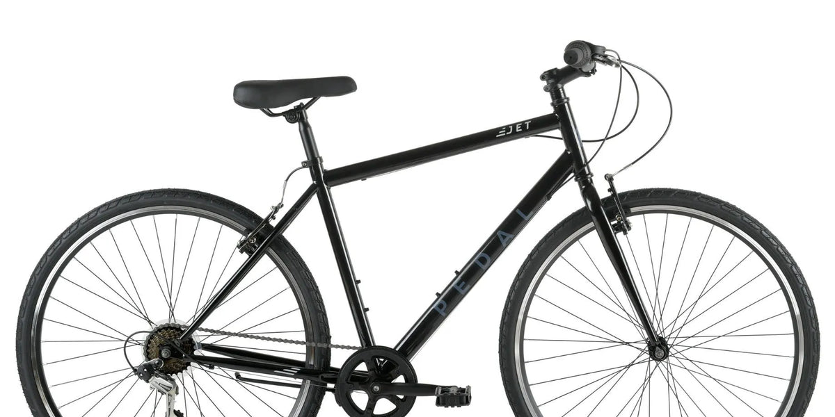 Pedal Jet 3 Flat Bar Road Bike Black Pedal Pedal Bikes