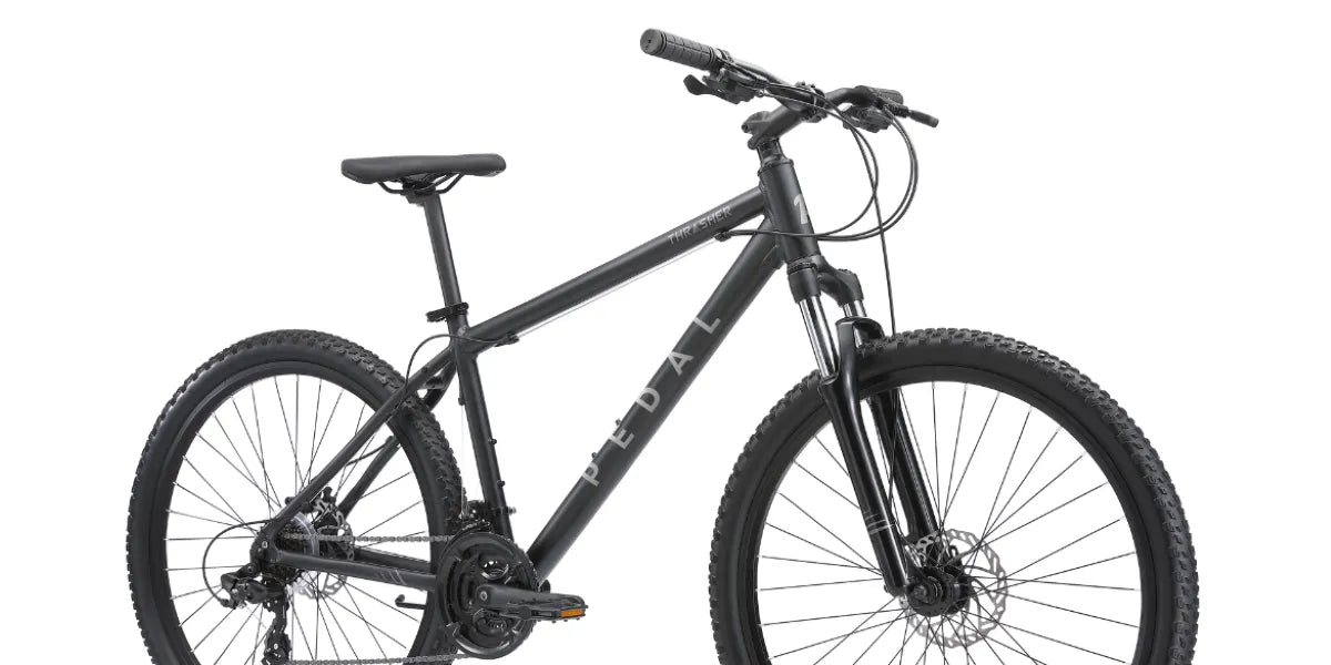 Pedal Thrasher 4 Hardtail Mountain Bike Black/Grey
