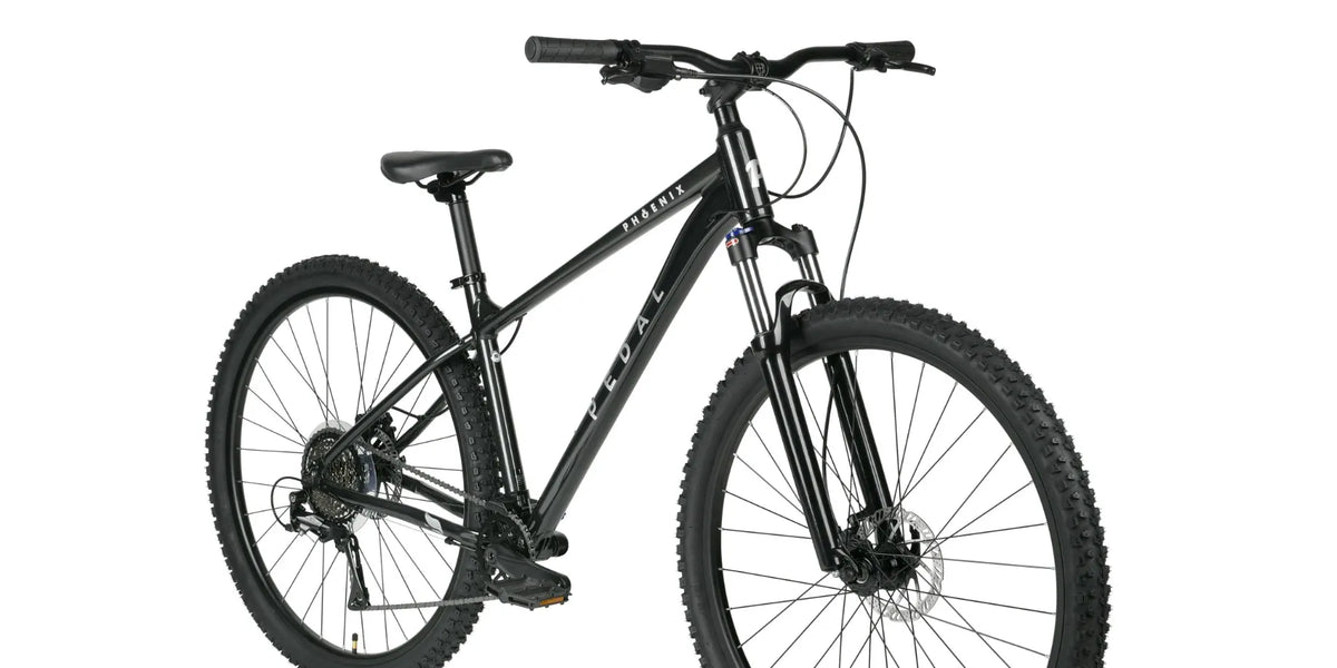 Pedal Phoenix 3 Hardtail Mountain Bike Graphite Pedal Pedal Bikes