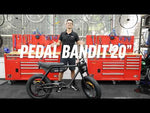 Pedal Bandit 20'' E6 Electric Fat Tyre Bike Black