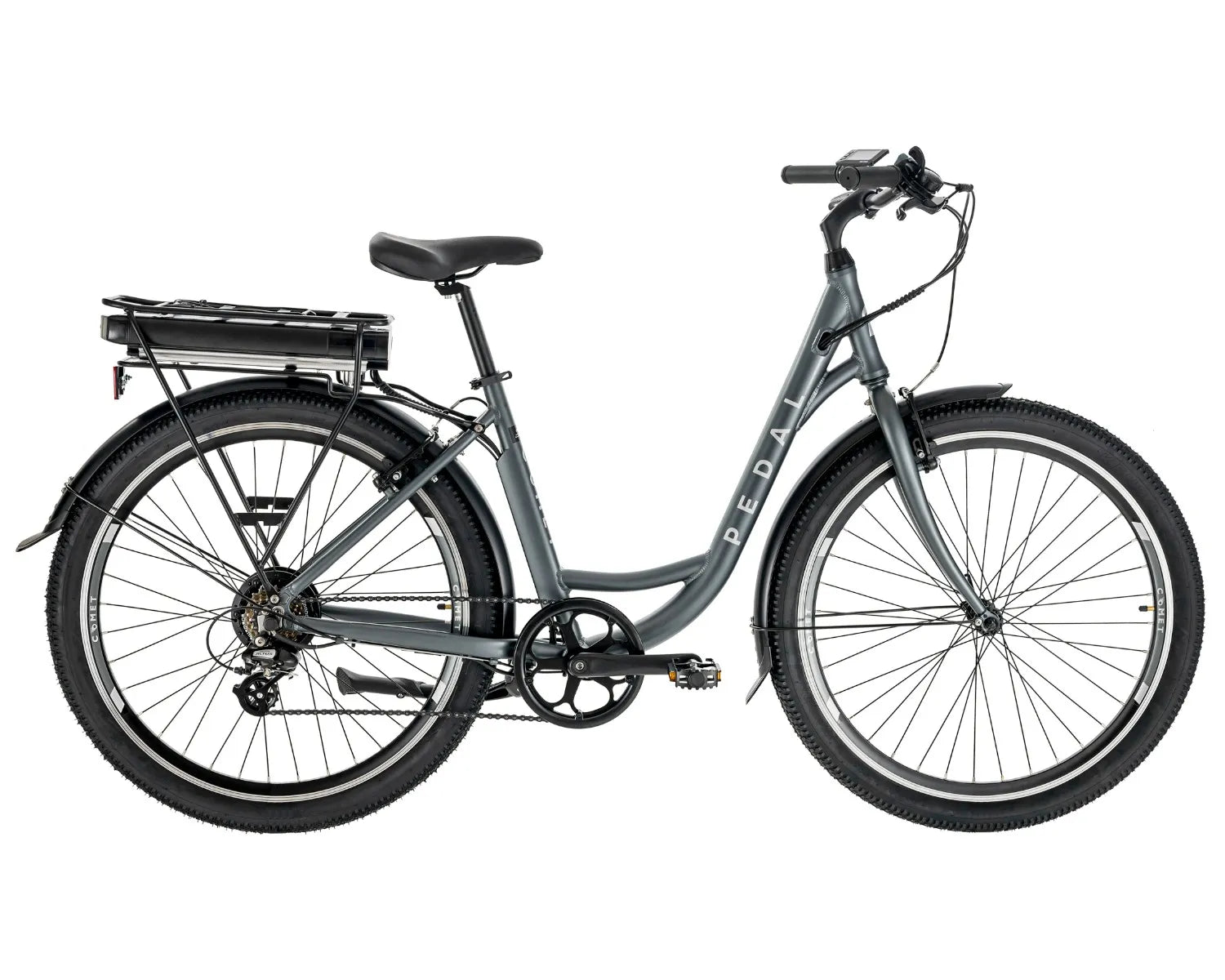 Pedal Comet ST Plus 27.5 Matte Charcoal – Pedal Bikes