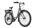 Pedal Comet Step Through 27.5" Electric Cruiser Bike Lunar Grey