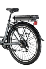 Pedal Comet Step Through 27.5" Electric Cruiser Bike Lunar Grey