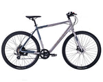 Pedal Clipper Electric  Flat Bar Road Bike Grey 50cm