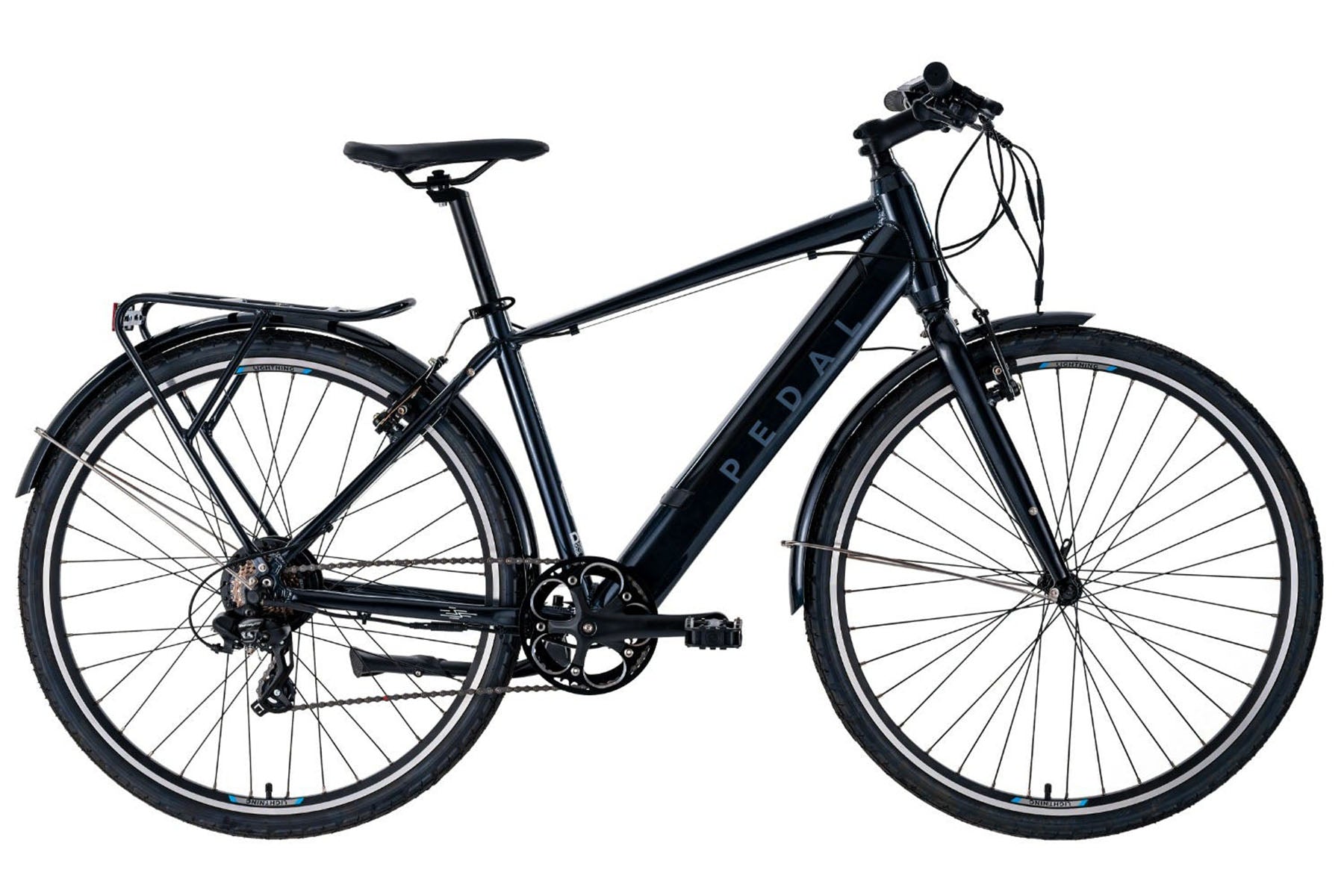Pedal Lightning 27.5 Electric Hybrid Bike Black | Pedal Pedal Lightning 27.5 Electric Hybrid Bike Black | Pedal