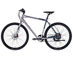 Pedal Clipper Electric  Flat Bar Road Bike Grey 50cm