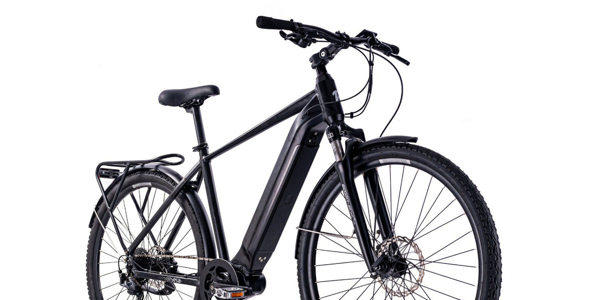 Pedal Falcon 375wh Electric Hybrid Bike Black Pedal Pedal Bikes