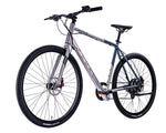 Pedal Clipper Electric  Flat Bar Road Bike Grey 50cm