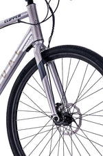 Pedal Clipper Electric  Flat Bar Road Bike Grey 50cm