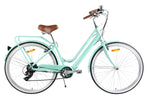 Pedal Uptown SL Electric Vintage Cruiser Bike Mint Green