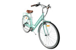 Pedal Uptown SL Electric Vintage Cruiser Bike Mint Green