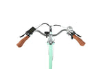 Pedal Uptown SL Electric Vintage Cruiser Bike Mint Green