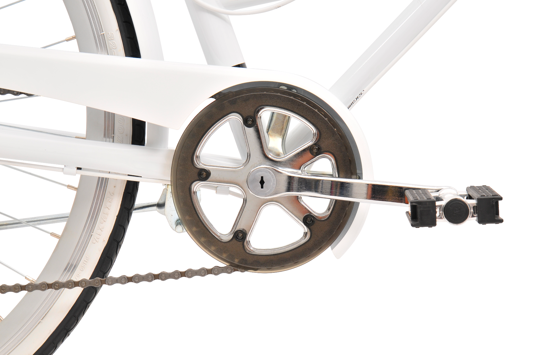 Pedal Uptown Cruiser Bike Classic White Pedal Pedal Bikes