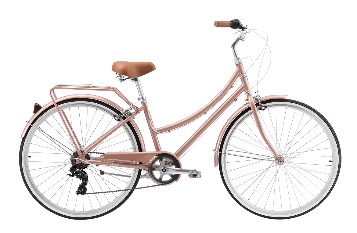 Rose gold hotsell bike pedals